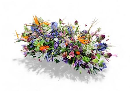 Rouwstuk bloementuintje 'Van alles wat'