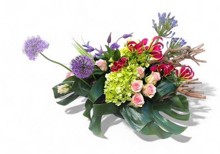 Rouwstuk met Gloriosa