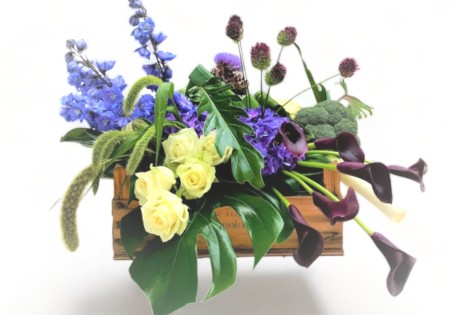 Rouwstuk 'Groentenkistje'