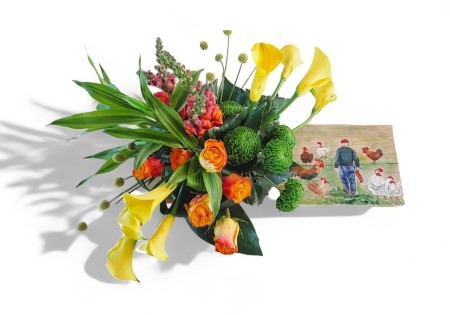 Rouwstuk met 'Innige Herinnering'